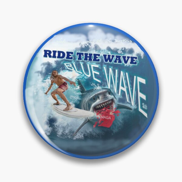 Item preview, Ride The Blue Wave  designed and sold by cringe0015.