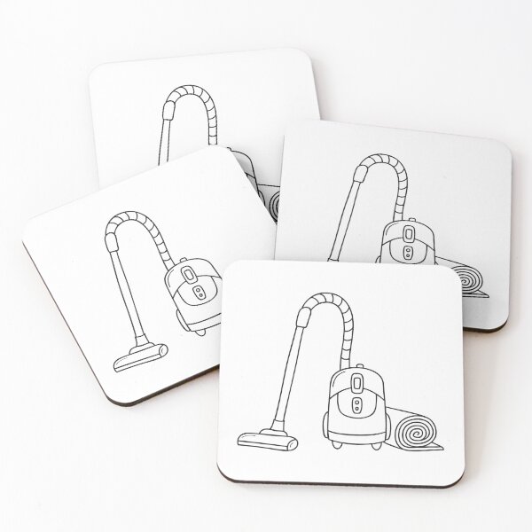 Item preview, A vacuum cleaner positioned next to a rolled carpet designed and sold by rasagamastore.