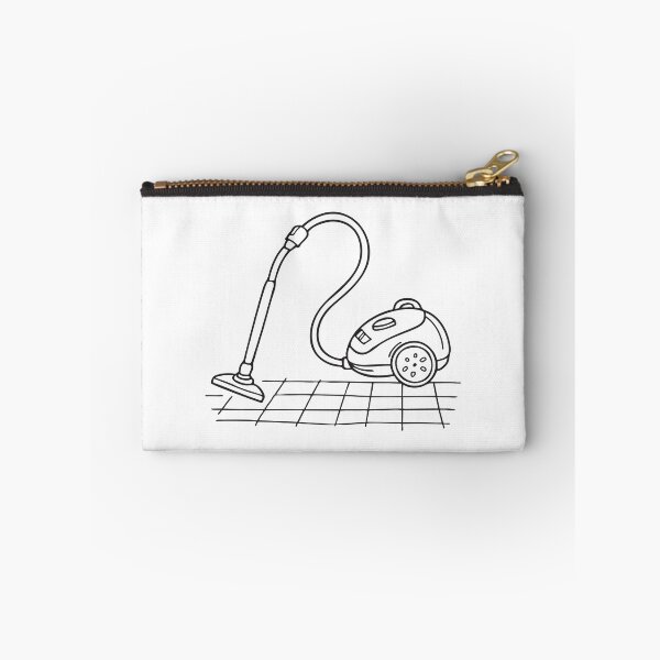 Item preview, A tile floor with a vacuum cleaner rolling across it designed and sold by rasagamastore.