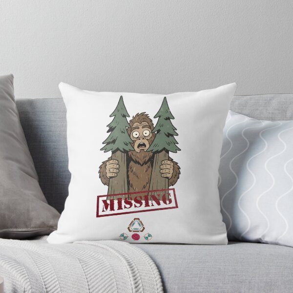 Item preview, Surprised Bigfoot Peeking Behind Trees Funny Sasquatch designed and sold by Whimsy Trail Co.