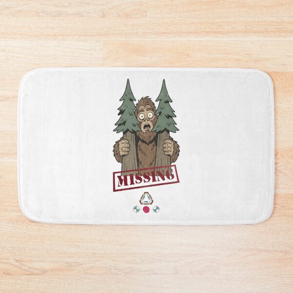 Item preview, Surprised Bigfoot Peeking Behind Trees Funny Sasquatch designed and sold by Whimsy Trail Co.