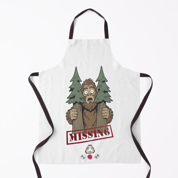Item preview, Surprised Bigfoot Peeking Behind Trees Funny Sasquatch designed and sold by Whimsy Trail Co.