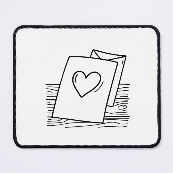 Item preview, A Valentine card resting on a flat wooden surface designed and sold by rasagamastore.