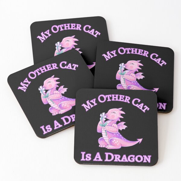 Item preview, My Other Cat Is A Dragon designed and sold by artsydenise.