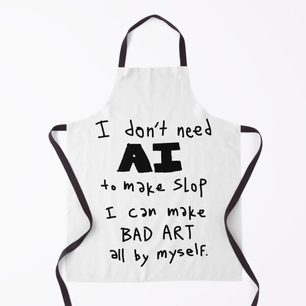 Item preview, No AI Slop Needed designed and sold by littlepillbugs.