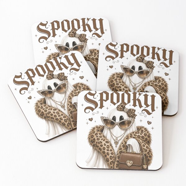 Item preview, Spooky Glam Leopard Ghost designed and sold by KireVeronica.