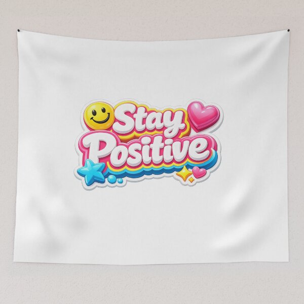 Item preview, Stay Positive 3D Motivational designed and sold by MR4me.