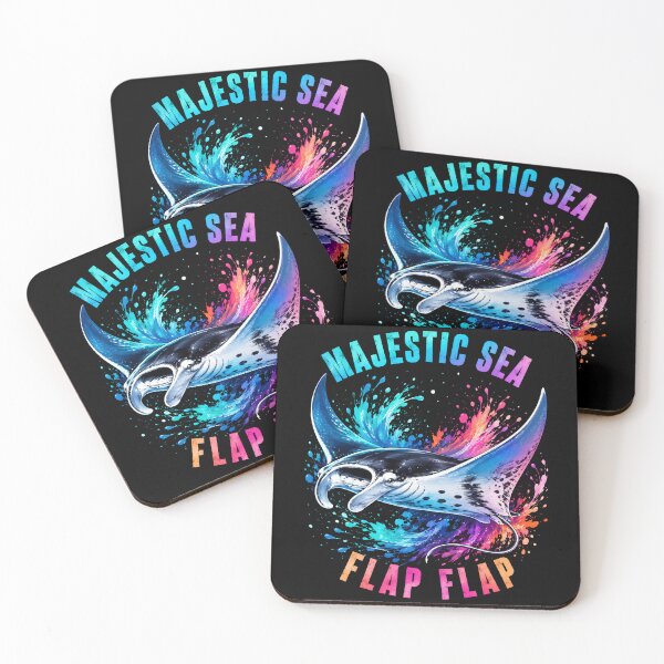 Item preview, Majestic Sea Flap Flap Manta Ray designed and sold by Victor Shadehorn.