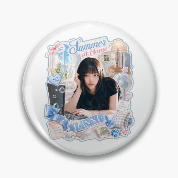 Item preview, NewJeans Hanni Edgy Y2K Bedroom Music Session Fan Art designed and sold by Valereekmerch.