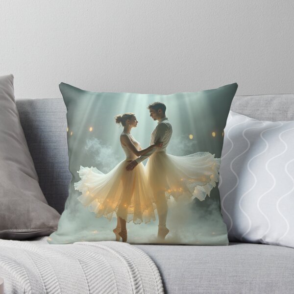 Item preview, The Ballet of Liquid Devotion: Ethereal Milk Levitation Art Canvas designed and sold by Creative-RE.