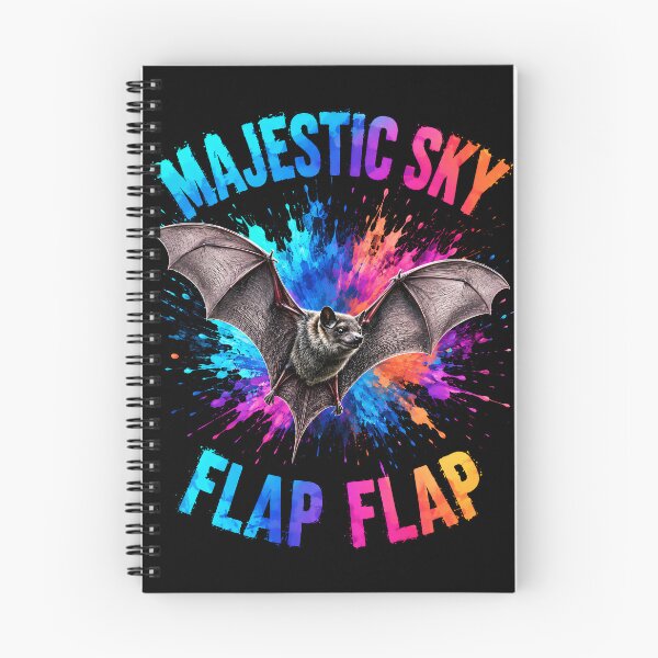 Item preview, Majestic Sky Flap Flap Neon Bat designed and sold by Victor Shadehorn.