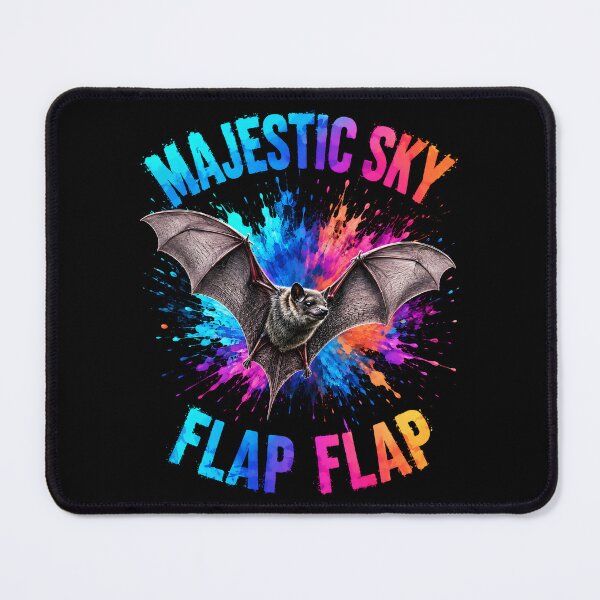 Item preview, Majestic Sky Flap Flap Neon Bat designed and sold by Victor Shadehorn.
