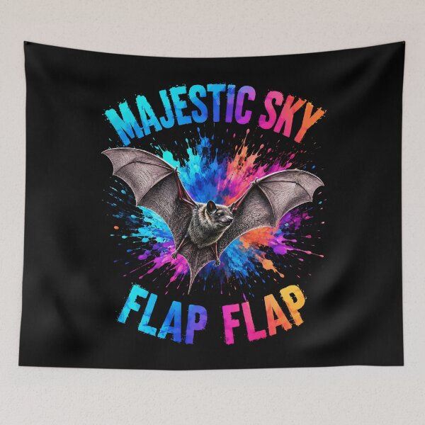 Item preview, Majestic Sky Flap Flap Neon Bat designed and sold by Victor Shadehorn.
