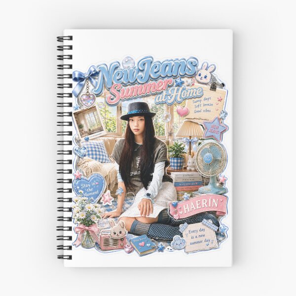 Item preview, NewJeans Haerin Retro Fedora Hat Living Room Poster designed and sold by Valereekmerch.