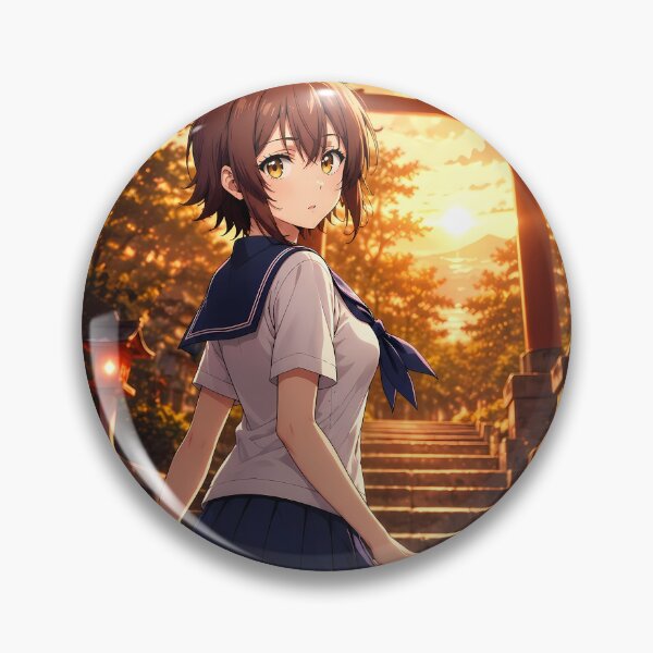 Item preview, Chisa Kotegawa Grand Blue Shrine Sunset Stroll designed and sold by mildaclairmo.