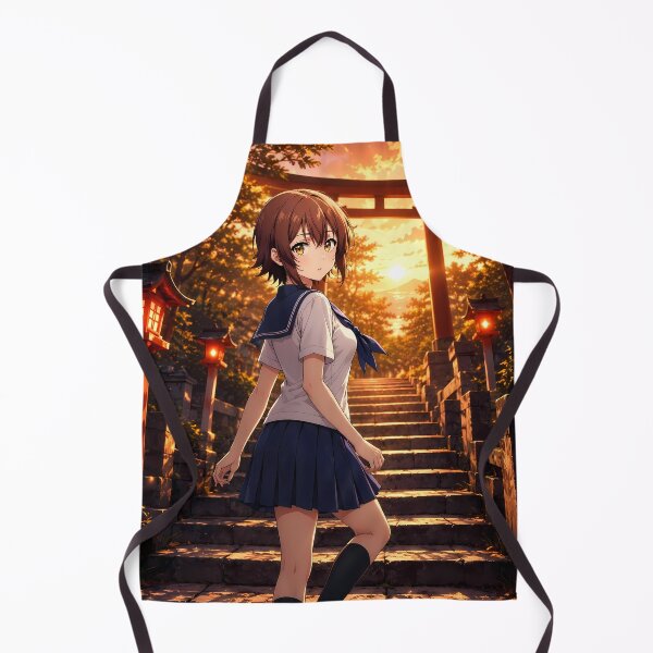 Item preview, Chisa Kotegawa Grand Blue Shrine Sunset Stroll designed and sold by mildaclairmo.