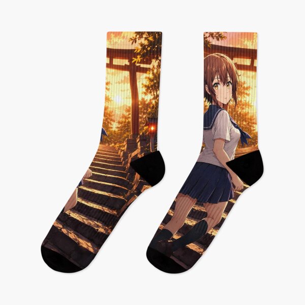 Item preview, Chisa Kotegawa Grand Blue Shrine Sunset Stroll designed and sold by mildaclairmo.