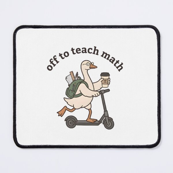 Item preview, Off to Teach Math designed and sold by calavonaOOP.