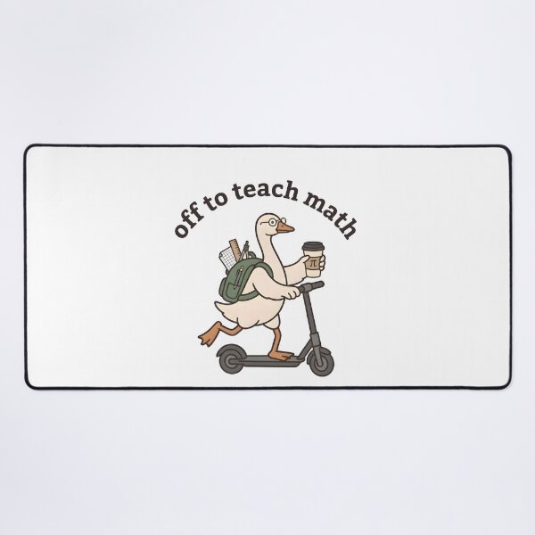 Item preview, Off to Teach Math designed and sold by calavonaOOP.
