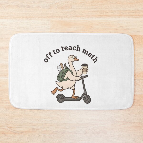 Item preview, Off to Teach Math designed and sold by calavonaOOP.