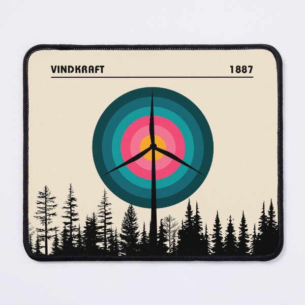 Item preview, Retro Wind Power Vindkraft Scandinavian Renewable Energy designed and sold by Volt Junkies.