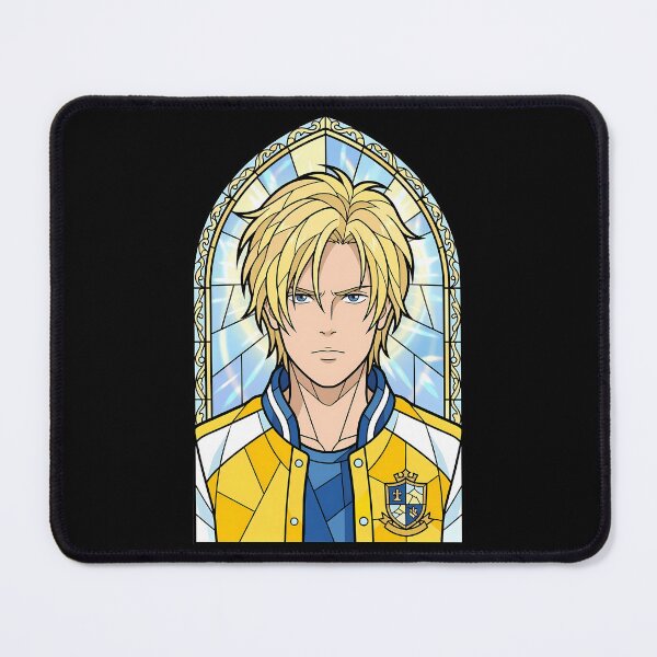 Item preview, Ash Lynx Banana Fish Golden Academy Stained Glass Anime designed and sold by mildaclairmo.
