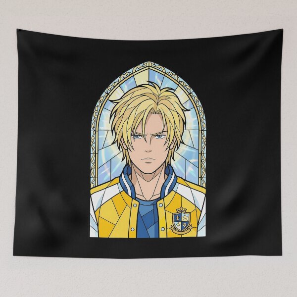 Item preview, Ash Lynx Banana Fish Golden Academy Stained Glass Anime designed and sold by mildaclairmo.