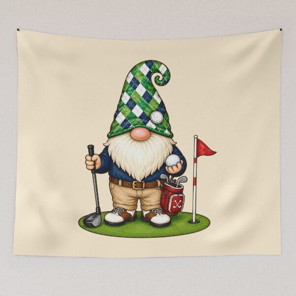 Item preview, Fairway Gnome Golf Course Guardian designed and sold by Victor Shadehorn.