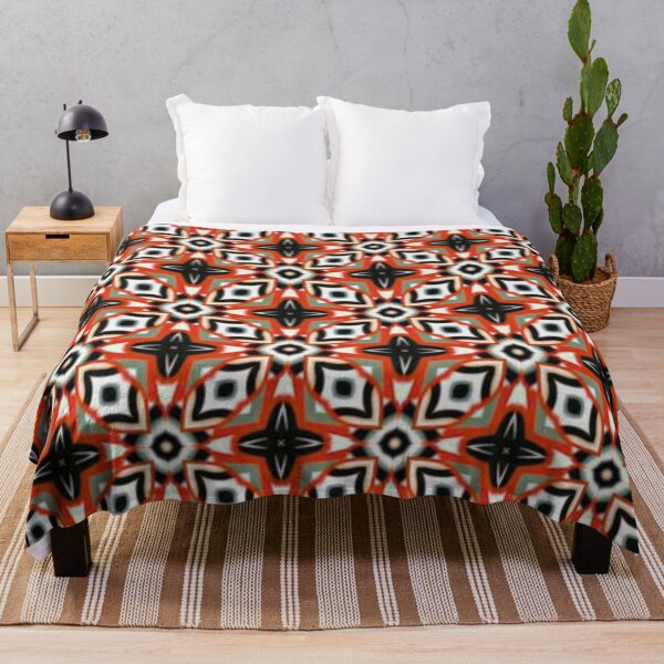 Item preview, Art Deco Cross Pattern designed and sold by Shy Fractal Designs.