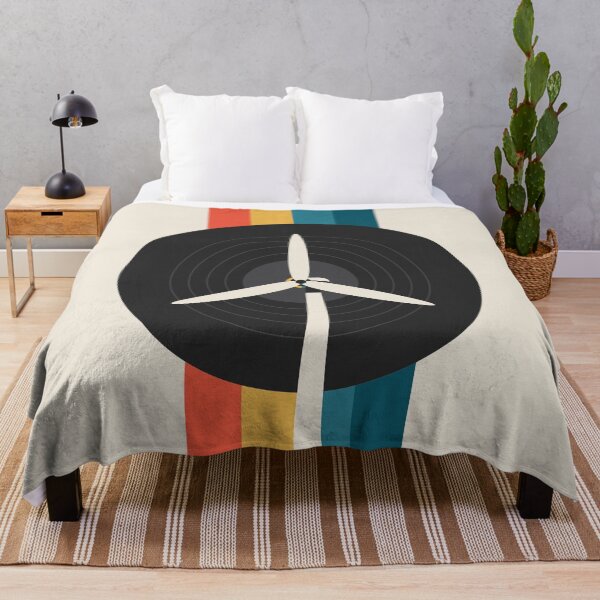 Item preview, Retro Vinyl Record Wind Turbine Renewable Energy Design designed and sold by Volt Junkies.