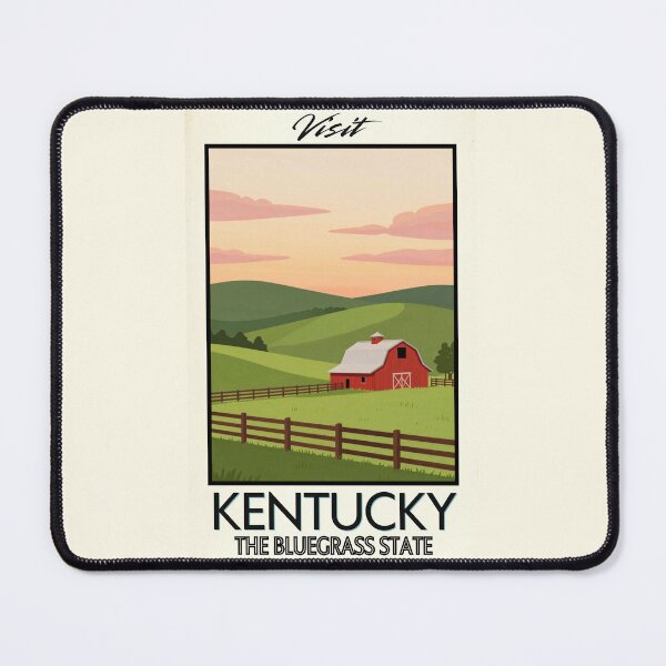 Item preview, Kentucky Scenic Vintage Style Travel Advert designed and sold by Dimensionality.