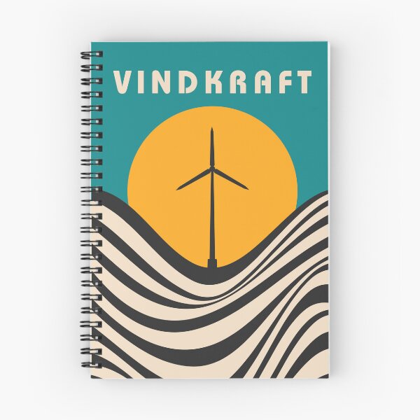 Item preview, Vindkraft Retro Wind Turbine Scandinavian Renewable Energy designed and sold by Volt Junkies.