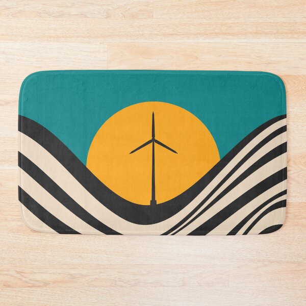 Item preview, Vindkraft Retro Wind Turbine Scandinavian Renewable Energy designed and sold by Volt Junkies.