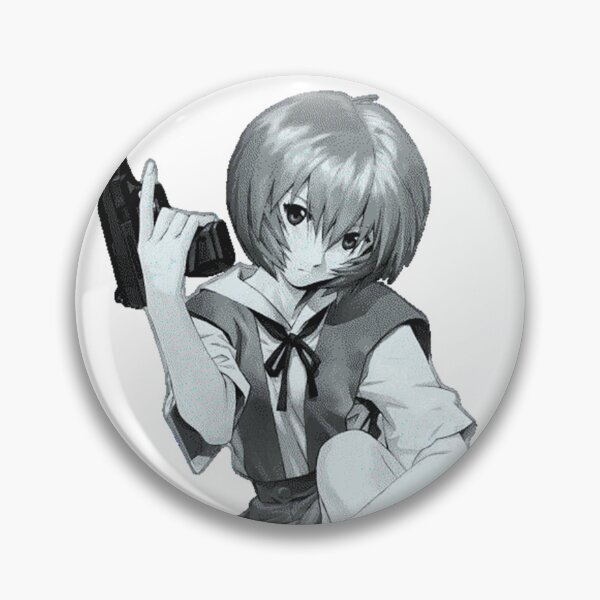 Item preview, Rei Ayanami Gun Vintage Anime designed and sold by Zyphero.