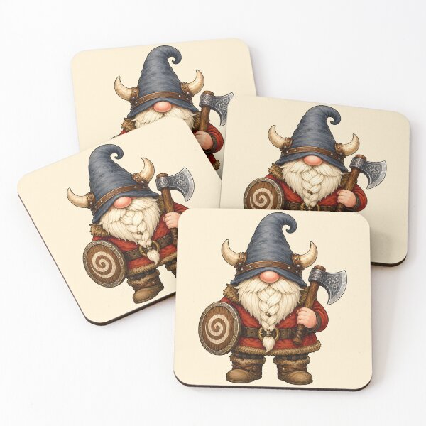 Item preview, Viking Gnome Norse Warrior Guardian designed and sold by Victor Shadehorn.