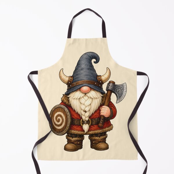 Item preview, Viking Gnome Norse Warrior Guardian designed and sold by Victor Shadehorn.