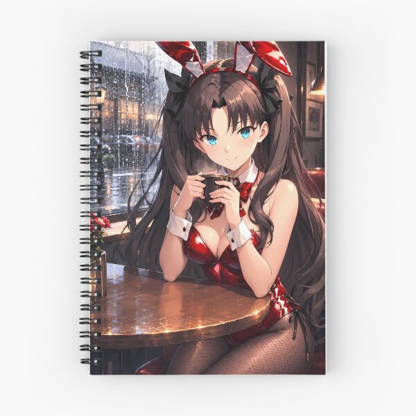 Item preview, Rin Tohsaka Fate Stay Night Rainy Cafe Comfort designed and sold by mildaclairmo.
