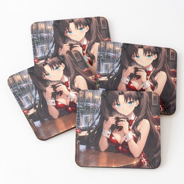 Item preview, Rin Tohsaka Fate Stay Night Rainy Cafe Comfort designed and sold by mildaclairmo.