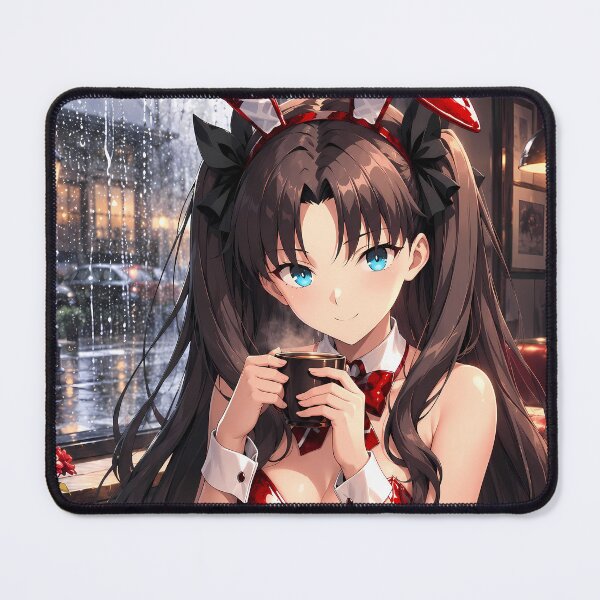 Item preview, Rin Tohsaka Fate Stay Night Rainy Cafe Comfort designed and sold by mildaclairmo.