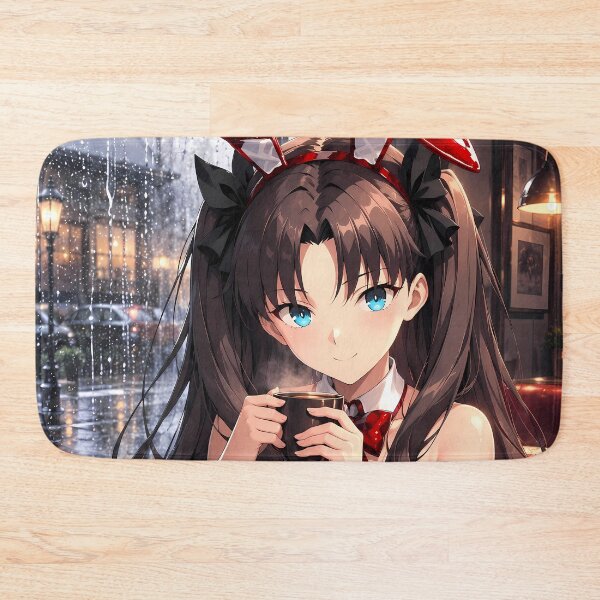 Item preview, Rin Tohsaka Fate Stay Night Rainy Cafe Comfort designed and sold by mildaclairmo.