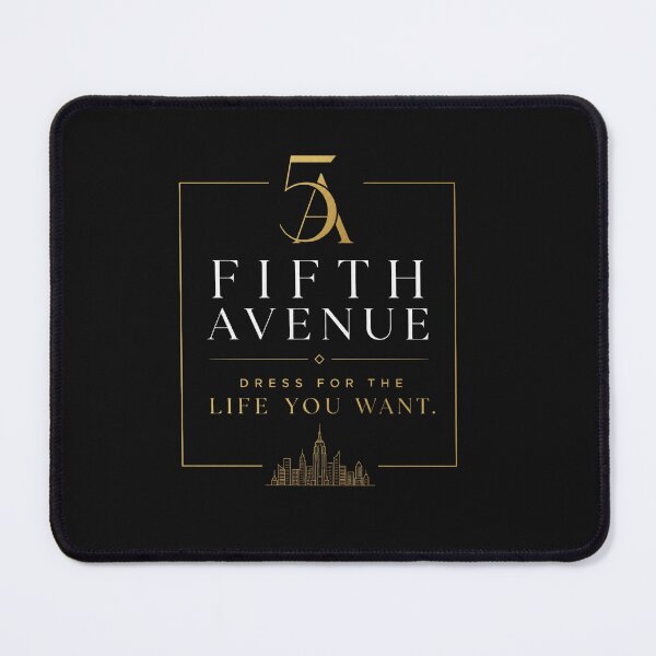 Item preview, Fifth Avenue NYC – Dress for the Life You Want – High-End Minimalist Luxury Art designed and sold by bobscraze.
