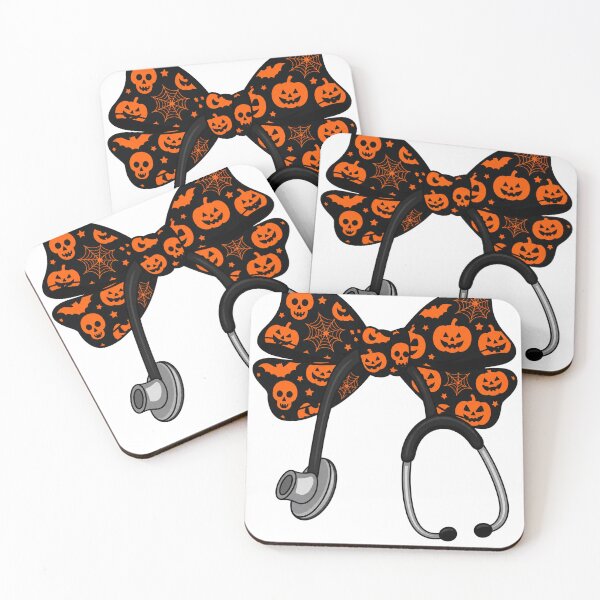Item preview, Halloween Stethoscope Bow designed and sold by KireVeronica.