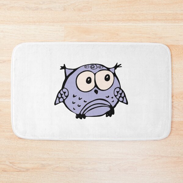 Item preview, Cute Hand Drawn Owlet Cosmic Purple Baby Bird Graphic designed and sold by Naumdesign.