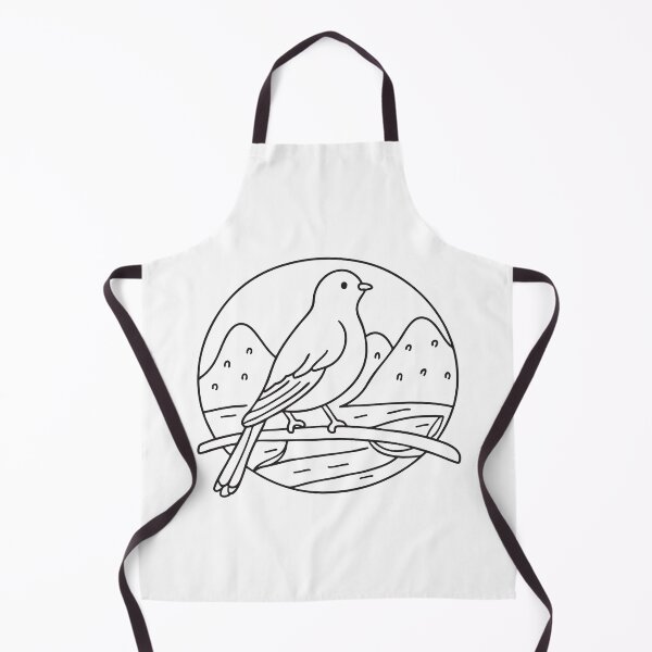 Item preview, A bird resting quietly on a branch above the valley floor designed and sold by rasagamastore.