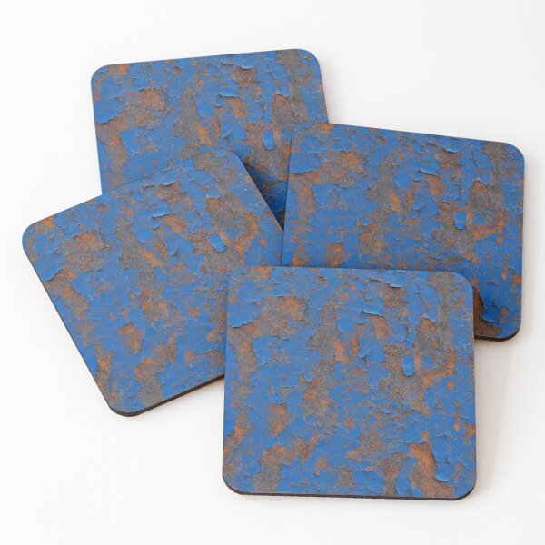 Item preview, Cracked Blue Paint and Rust Texture designed and sold by The Rust Lab.