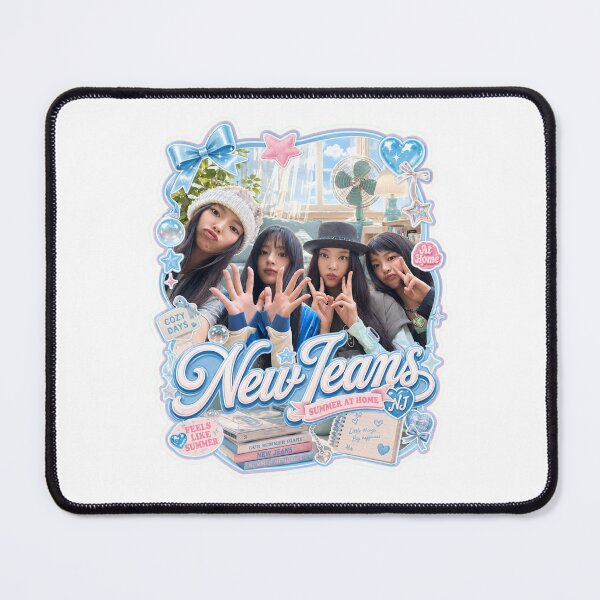 Item preview, NewJeans Summer Cozy Vintage Room OT4 Aesthetic Poster designed and sold by Valereekmerch.