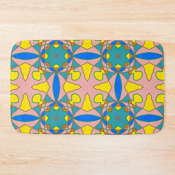 Item preview, Colorful Floral Mandala Seamless Pattern for Textile, Wallpaper and Surface Design with Geometric Symmetry designed and sold by MeawExoplanet.