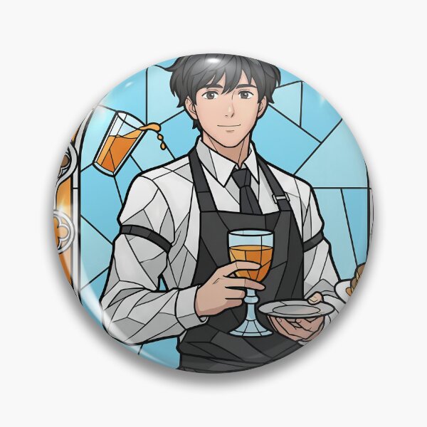 Item preview, Okumura Eiji Banana Fish Gentle Cafe Stained Glass Portrait designed and sold by mildaclairmo.