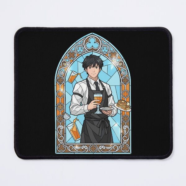 Item preview, Okumura Eiji Banana Fish Gentle Cafe Stained Glass Portrait designed and sold by mildaclairmo.