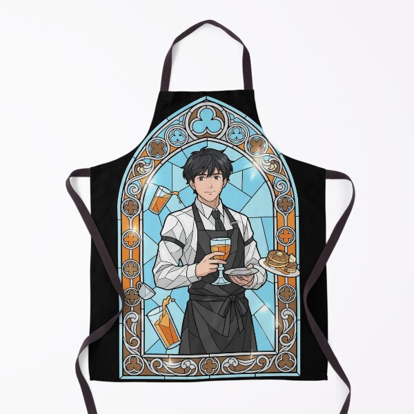 Item preview, Okumura Eiji Banana Fish Gentle Cafe Stained Glass Portrait designed and sold by mildaclairmo.